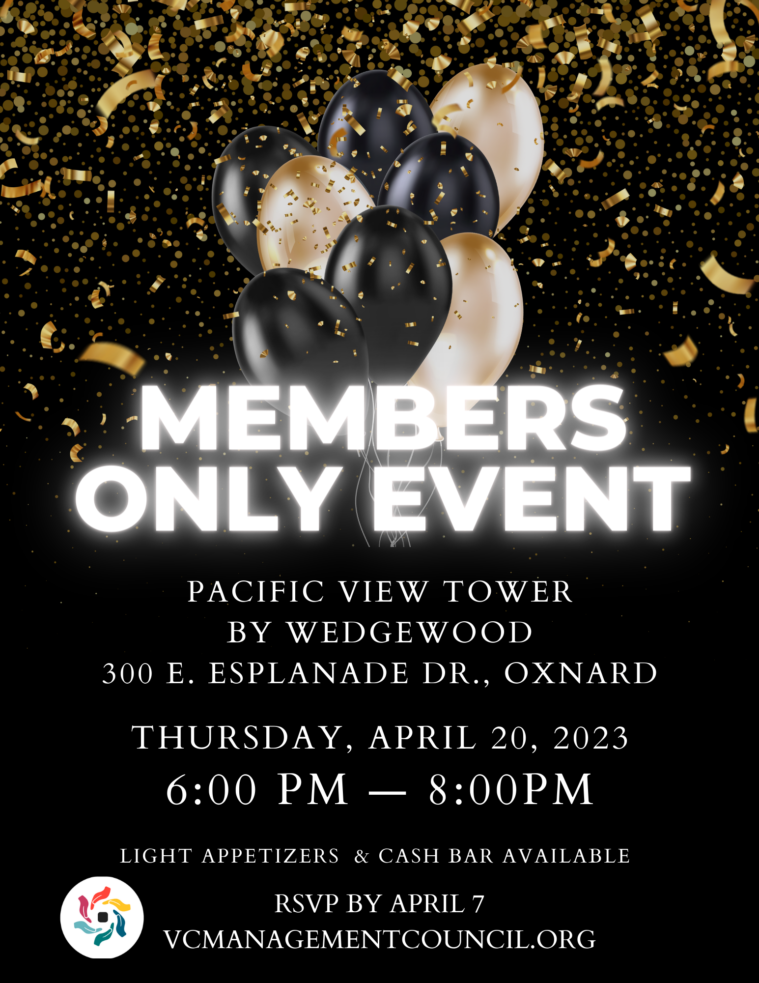 Members Only Event Flyer